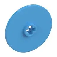 Technic Disc 3 x 3 / Medium Blue