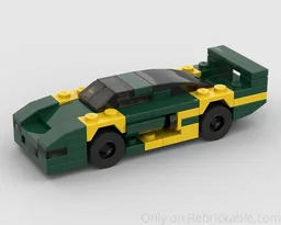 Jaguar XJ220-C (1995) - Half Speed Champions Scale