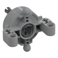 Technic Steering Wheel Hub with Planetary Gear Reduction / Light Bluish Gray