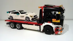 Motorized 8109 Flatbed Truck