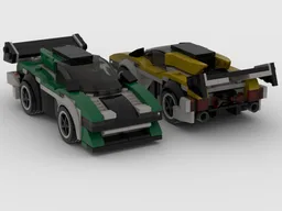 1st generic sport car "custom" (green)
