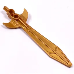 Large Figure Weapon Sword, Jayko / King Mathias (Series 1) / Reddish Gold