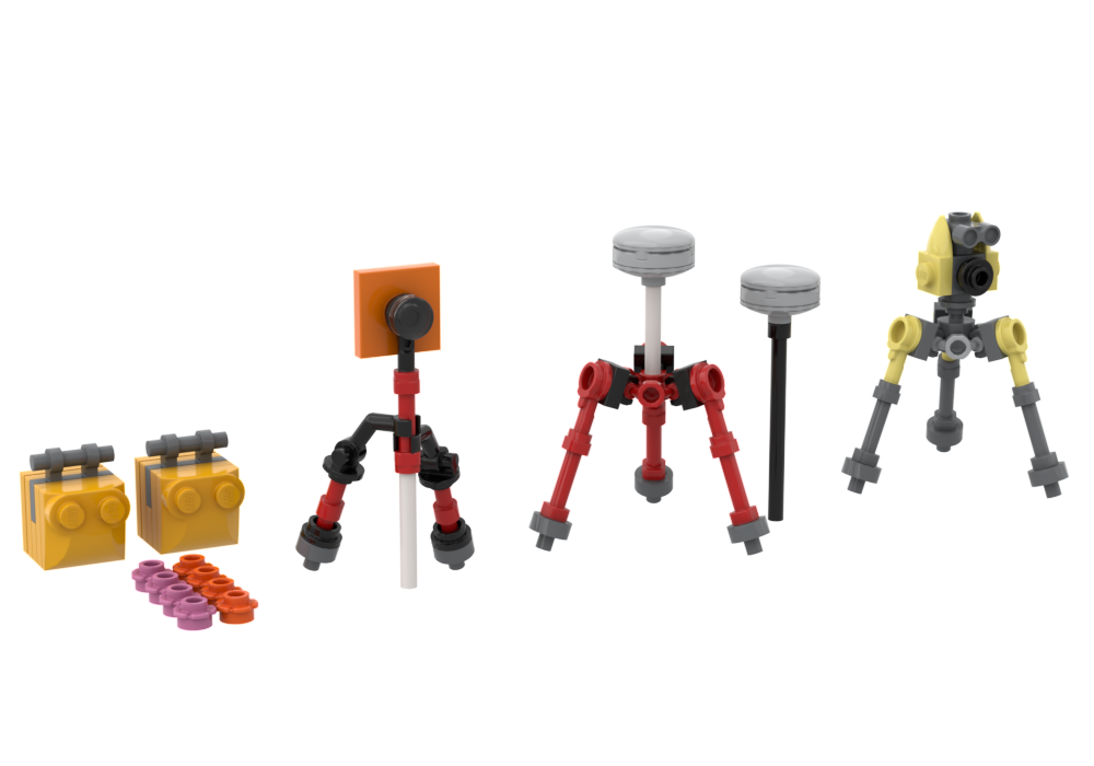 Lego Land Surveying Equipment