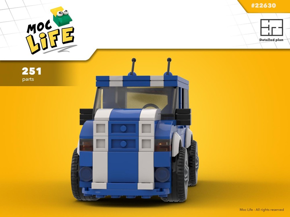 Lego Dodge Durango Shelby SP-360