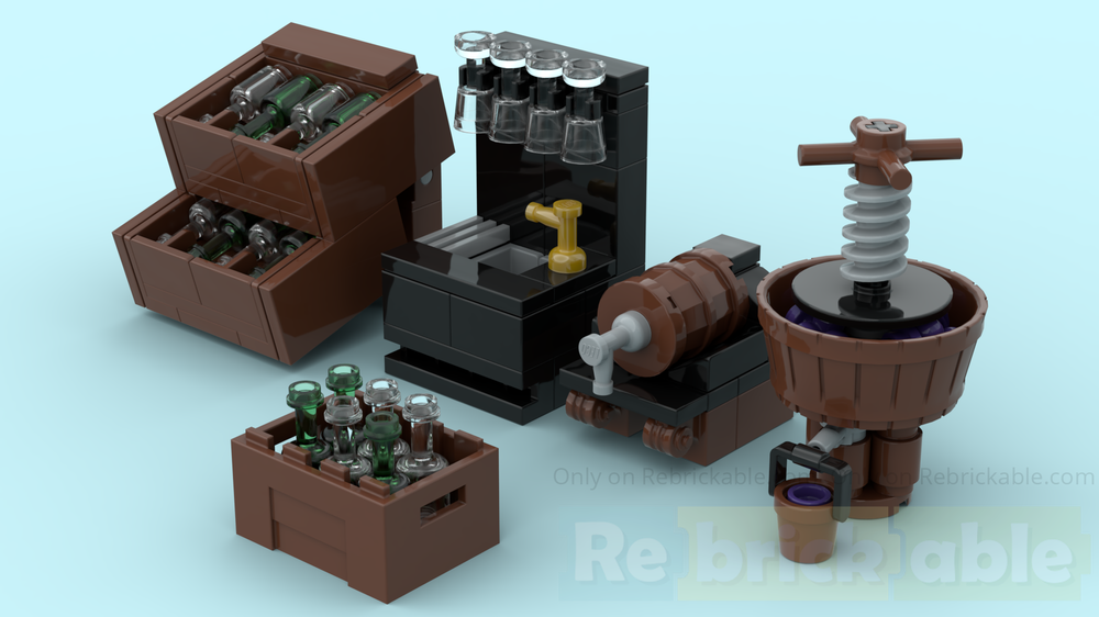 Lego Vineyard supplies