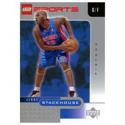 Trading Card, NBA: Jerry Stackhouse, Detroit Pistons #42 / [No Color/Any Color]
