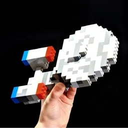 Enterprise NCC-1701-D with BRICKS only