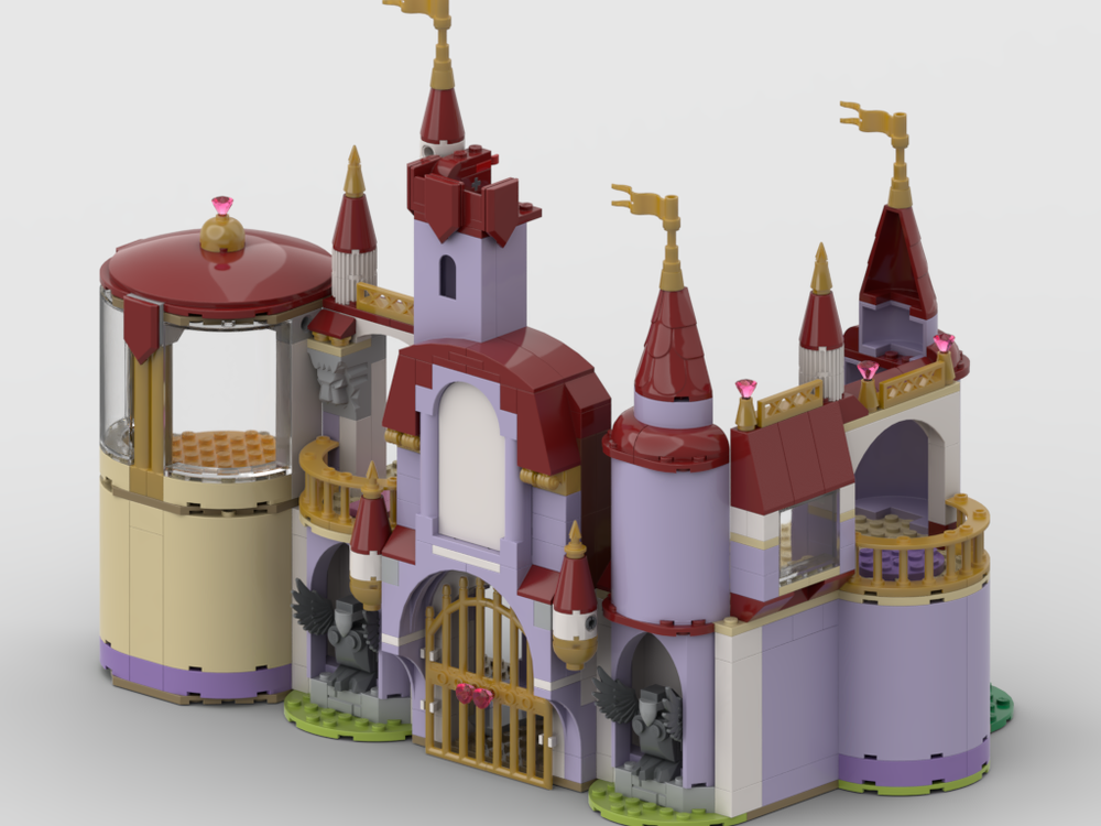 Lego Combined Belle Castle (43196+41067)