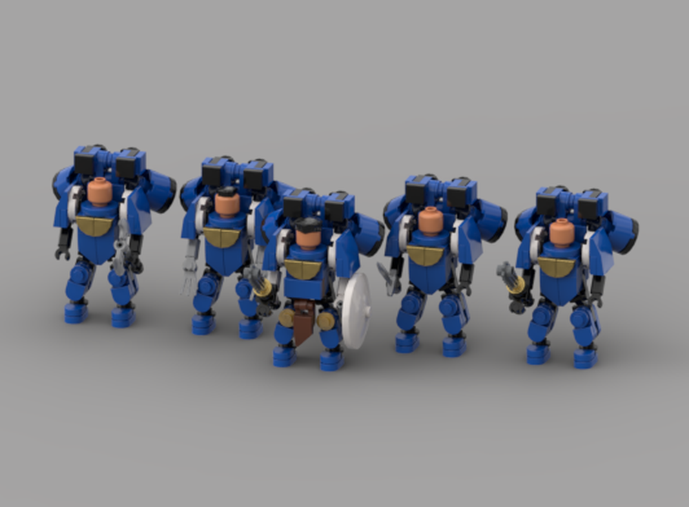 Lego Jump Pack Intercessors ULTRAMARINE
