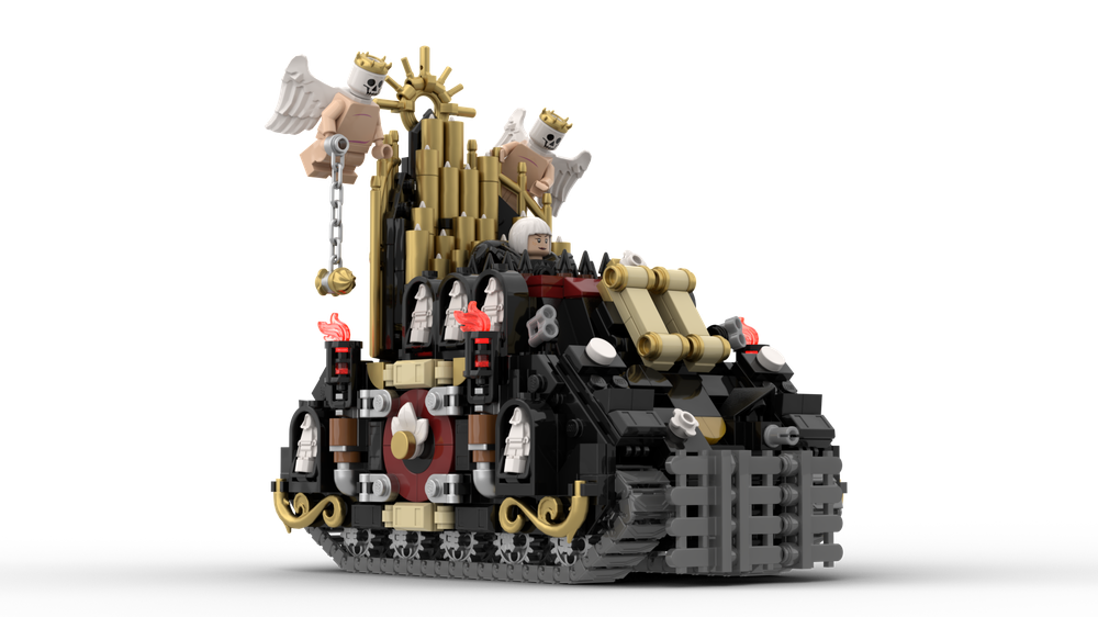 Lego Exorcist missile launching vehicle - Warhammer 40K（minifig scale）
