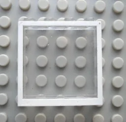Modulex Window 1 x 4 x 4 with White Border Print