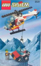 Rescue Helicopter and Jeep