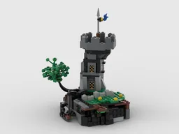 40601 - Tower on the rocky island