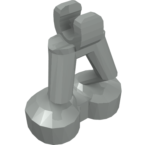 Lego Legs Martian / Light Gray