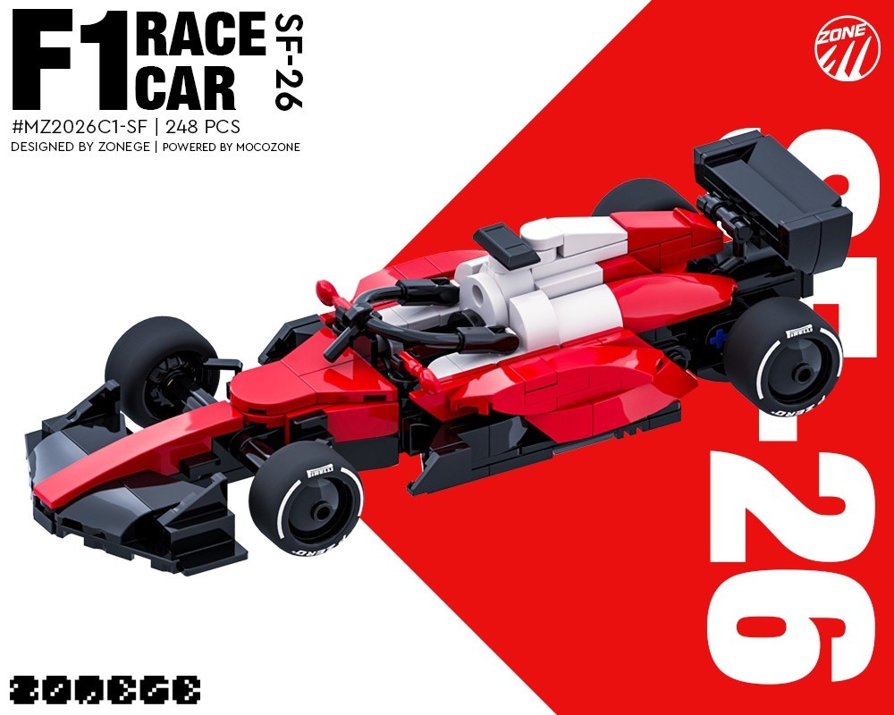 Lego F1 Race Car SF-26 2026