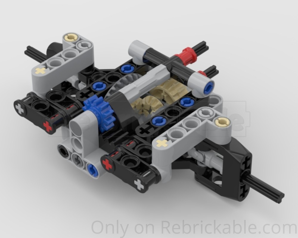 Lego Front Axle (Mini)