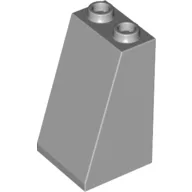 Brick Sloped 75° 2 x 2 x 3 [Hollow Studs] / Light Bluish Gray
