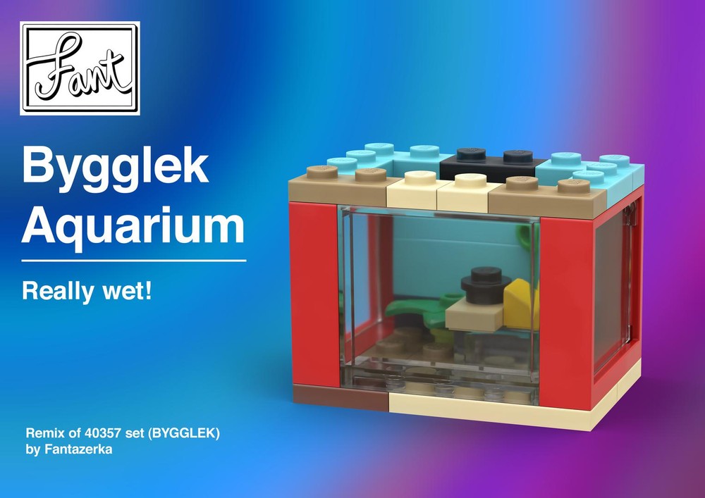Lego Bygglek Aquarium