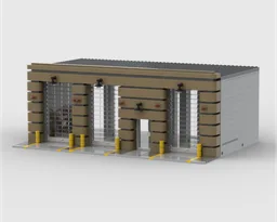 Left Engine Bay - Modular Fire Station