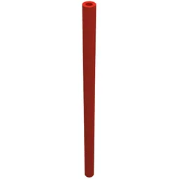 Hose Rigid 3mm D. 8L / 6.4cm / Red