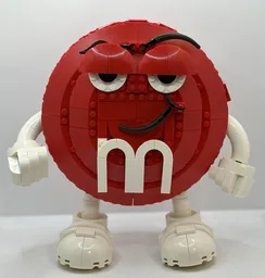 M&M Mascot - Red