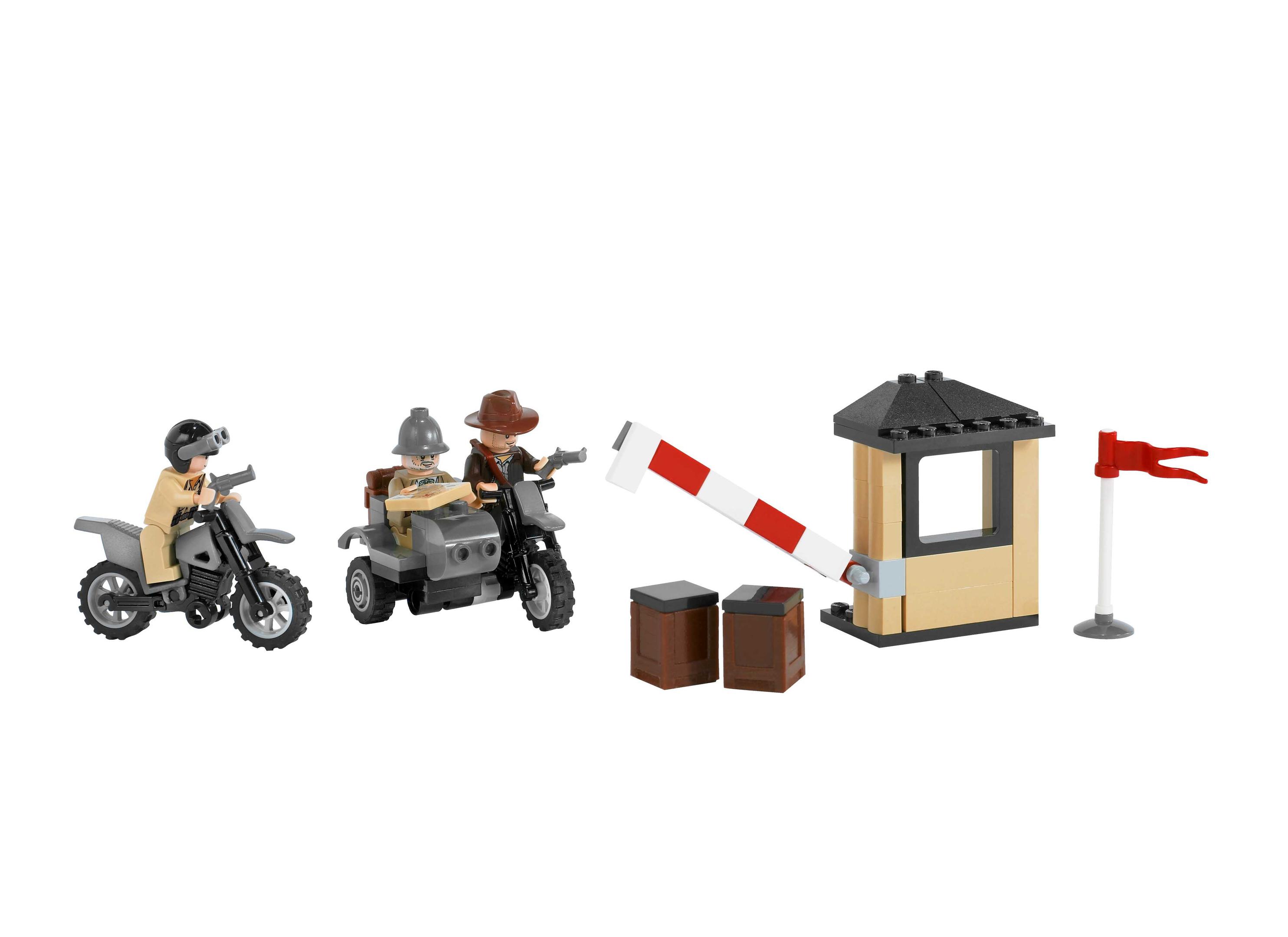 Lego Indiana Jones Motorcycle Chase