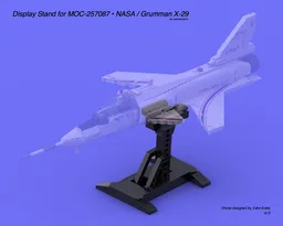 Display Stand for MOC-257087 • NASA / Grumman X-29