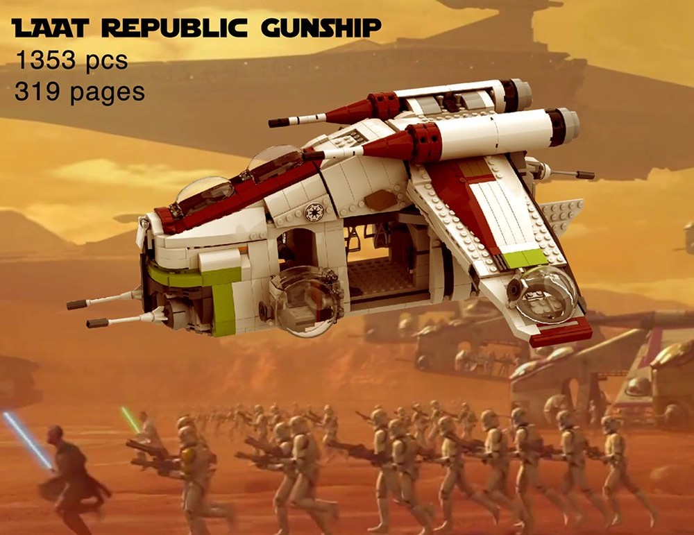 Lego Republic Gunship