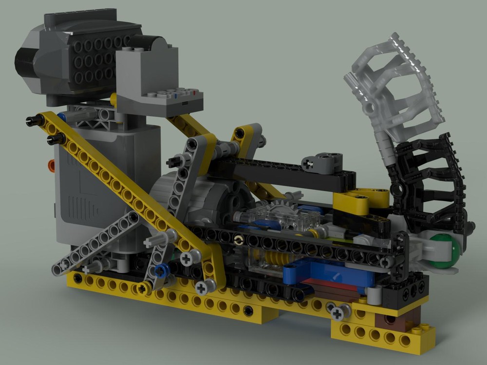 Lego Motorized zamor sphere cannon my prototype