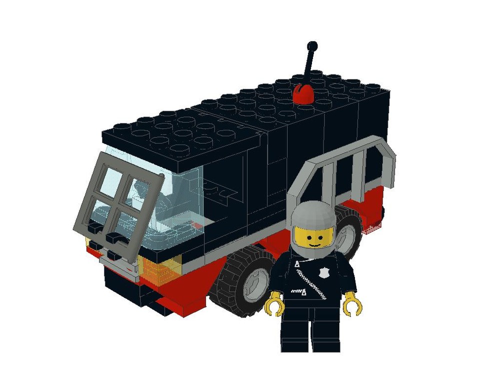 Lego Bank Van