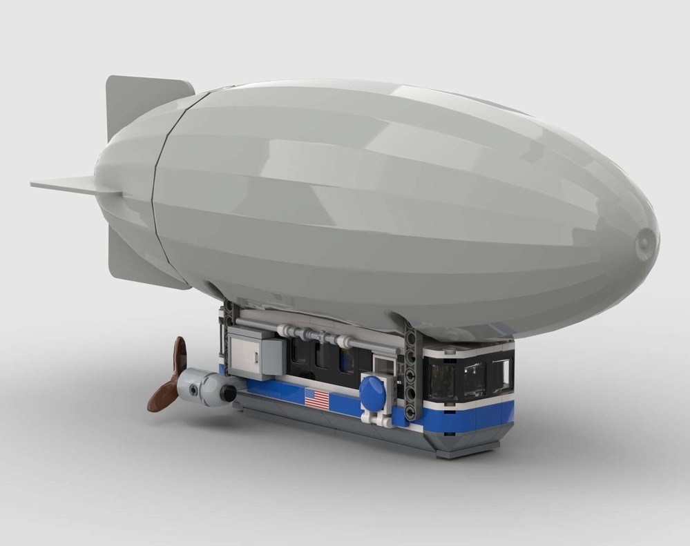 Lego Brickticks Aeronautical Engineering Hindenbrick Trans-Atlantic Passenger Airship