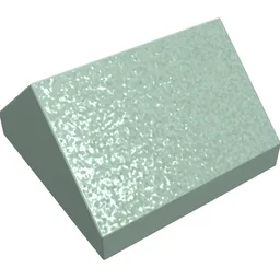 Brick Sloped 45° 2 x 2 Double / Sand Green