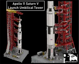 Apollo 11 Launch Umbilical Tower