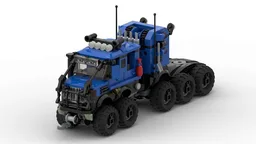 Offroad adventure articulated tractor truck