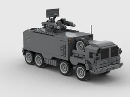 Man 8x8 with Roland ground air aa