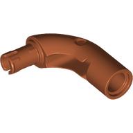 Lego Arm, Bent with Pin, Pin Hole / Dark Orange