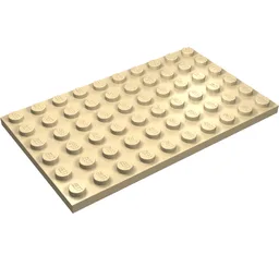 Plate 6 x 10 / Tan