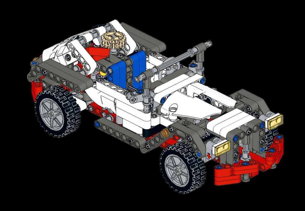 Lego Old Classic Car