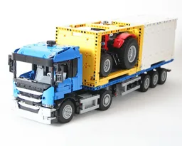 6542 Bigger Truck and Trailer
