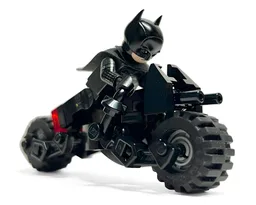 Batcycle Minifig Scale