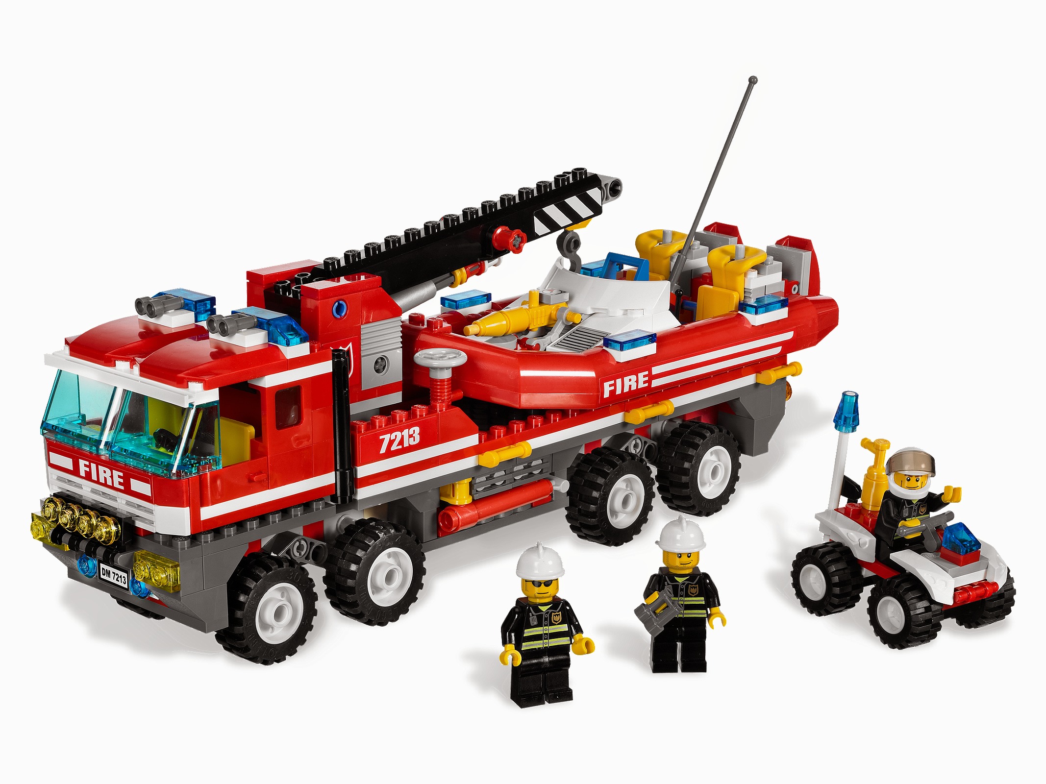 Lego Off-Road Fire Truck & Fireboat