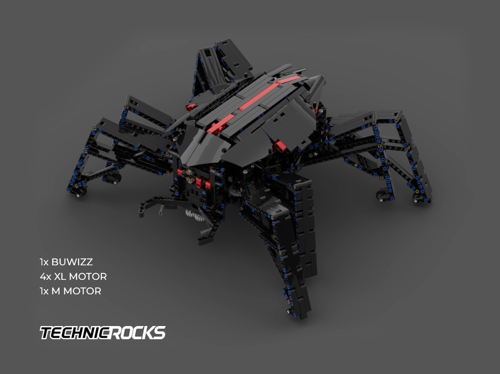 Lego Spider 8-Legged - Walking Robot