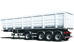 4 Axles Dumper Trailer