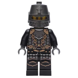 Knight - Black Torso, Black Legs