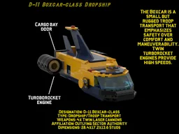 D-11 Boxcar-class Dropship