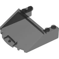 Windscreen 6 x 6 x 1 2/3 / Trans-Black