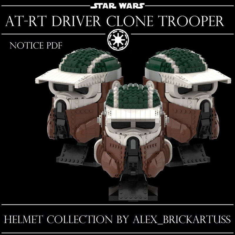 Lego Helmet AT-RT Driver 41st