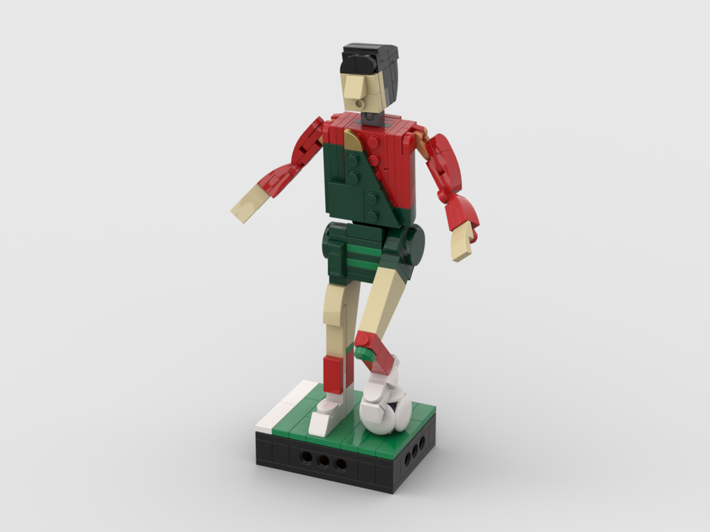 Lego Portugal soccer team player