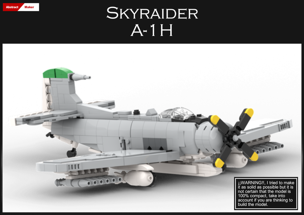Lego Skyraider A-1H