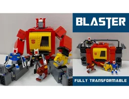Transformers G1 - Blaster (Fully Transformable)